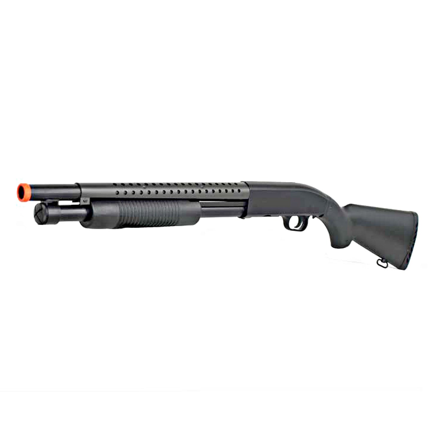 BBTac Airsoft Shotgun M500 Pump Action Spring Airsoft Gun M58A Powerful FPS with Magazine