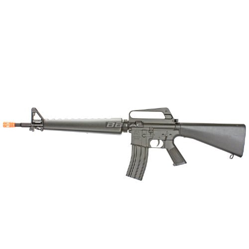 BBTac M16-A1 Airsoft Rifle Replica Vietnam War | Spring Powered Airsoft Gun with Realistic Military Design, Durable Build, and 6mm BB Compatibility