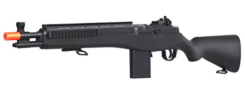 bbtac m305p airsoft gun m14 ris full sized spring airsoft rifle with scope with warranty(Airsoft Gun)