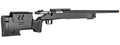 Double Eagle Field Marksman Bolt Action Spring Airsoft Sniper Rifle Gun FPS 480