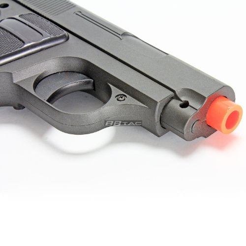 BBTac G1 Airsoft Spring Pistol Full Metal Slide and Body Ultra Subcompact 6" Pocket Pistol 215 FPS Spring Airsoft Gun