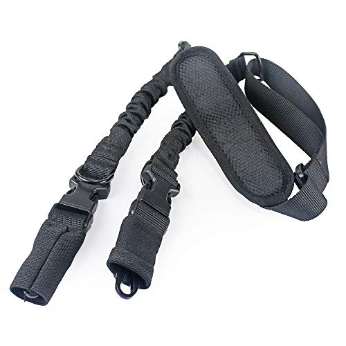 Armament TAC Two Point Sling for Rifle Gun Loop Strap Adjustable Shoulder Pad Heavy Duty Clip