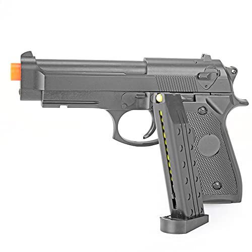 BBTac Airsoft Pistol BM9 - Metal Airsoft Gun Spring Powered, High FPS Precision Metal Alloy Construction