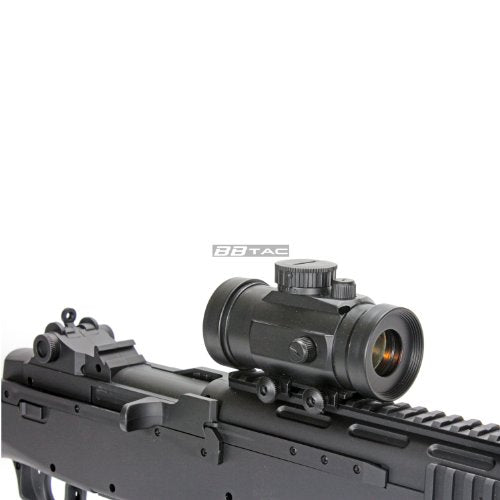 bbtac m305p airsoft gun m14 ris full sized spring airsoft rifle with scope with warranty(Airsoft Gun)