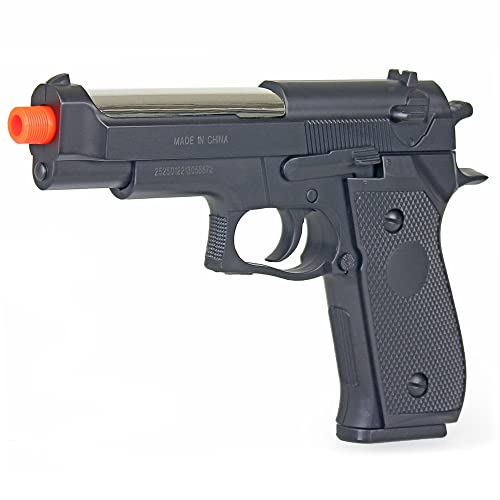 BBTac Airsoft Pistol Spring Loaded High FPS Airsoft Hand Gun (Practice)