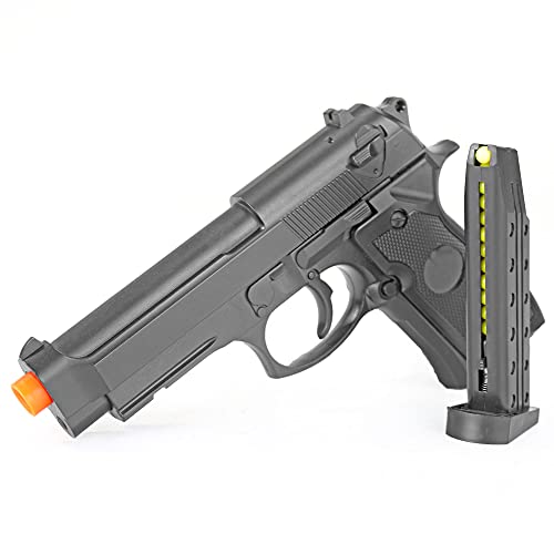 BBTac Airsoft Pistol BM9 - Metal Airsoft Gun Spring Powered, High FPS Precision Metal Alloy Construction