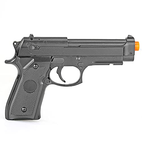 BBTac Airsoft Pistol BM9 - Metal Airsoft Gun Spring Powered, High FPS Precision Metal Alloy Construction