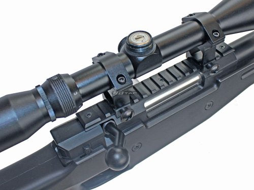 bbtac bt59 airsoft sniper rifle bolt action type 96 airsoft gun with 3x rifle scope and aluminum bipod(Airsoft Gun)