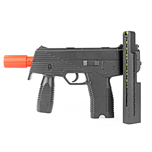 BBTac M30 Airsoft Gun SMG Spring Pistol 250 FPS Spring Power Loaded Airsoft Submachine Gun with 18 Round Clip