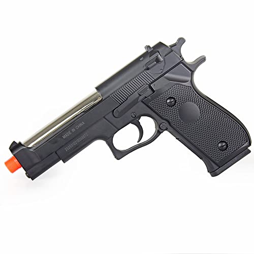  BBTac 1911 Airsoft Spring Pistol Airsoft Gun M21 High FPS with  Working Hammer and Safety Grip Wood Color : Metal Spring Bb Gun Automatic :  Sports & Outdoors