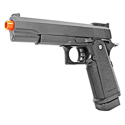 BBTac Airsoft Pistol 1911 G6 Airsoft Gun Spring Powered 300 FPS, Metal Alloy Construction