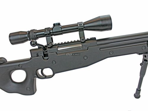 bbtac bt59 airsoft sniper rifle bolt action type 96 airsoft gun with 3x rifle scope and aluminum bipod(Airsoft Gun)