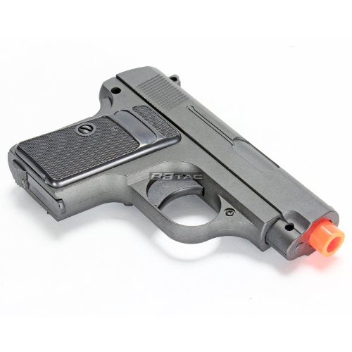 BBTac G1 Airsoft Spring Pistol Full Metal Slide and Body Ultra Subcompact 6" Pocket Pistol 215 FPS Spring Airsoft Gun