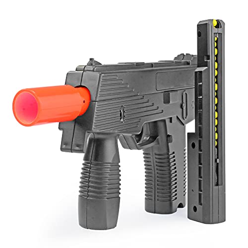 BBTac M30 Airsoft Gun SMG Spring Pistol 250 FPS Spring Power Loaded Airsoft Submachine Gun with 18 Round Clip