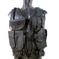 MetalTac Cross Draw Tactical Vest 9 Pockets