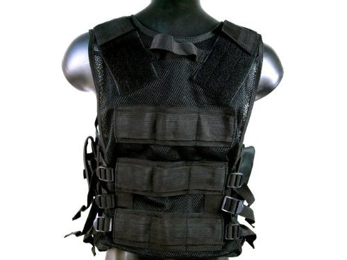 MetalTac Cross Draw Tactical Vest 9 Pockets