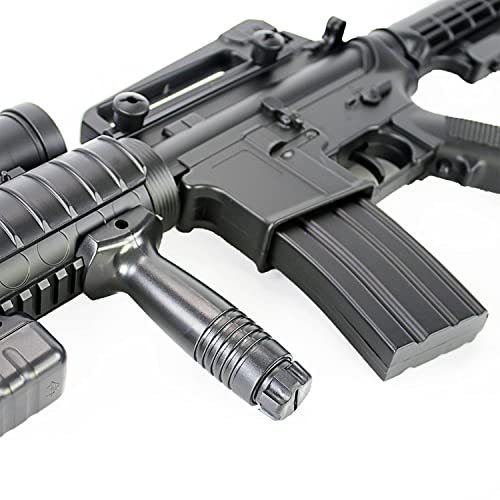 BBTac M83 Airsoft Gun - Full and Semi Automatic Electric Powered Rifle with Tactical Accessories - Entry Level Ready to Play Package