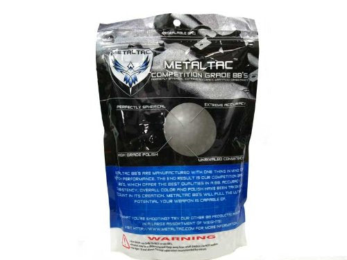 MetalTac Airsoft BBS .20g 10,000 Rounds 6mm for Airsoft Guns AEG Perfect Grade Percision Accurate Seamless BB Pellets