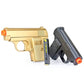 BBTac Airsoft Pistol Gold and Black Dual 328 Sub-Compact Mini Pocket Pistols 110 FPS Spring Airsoft Gun